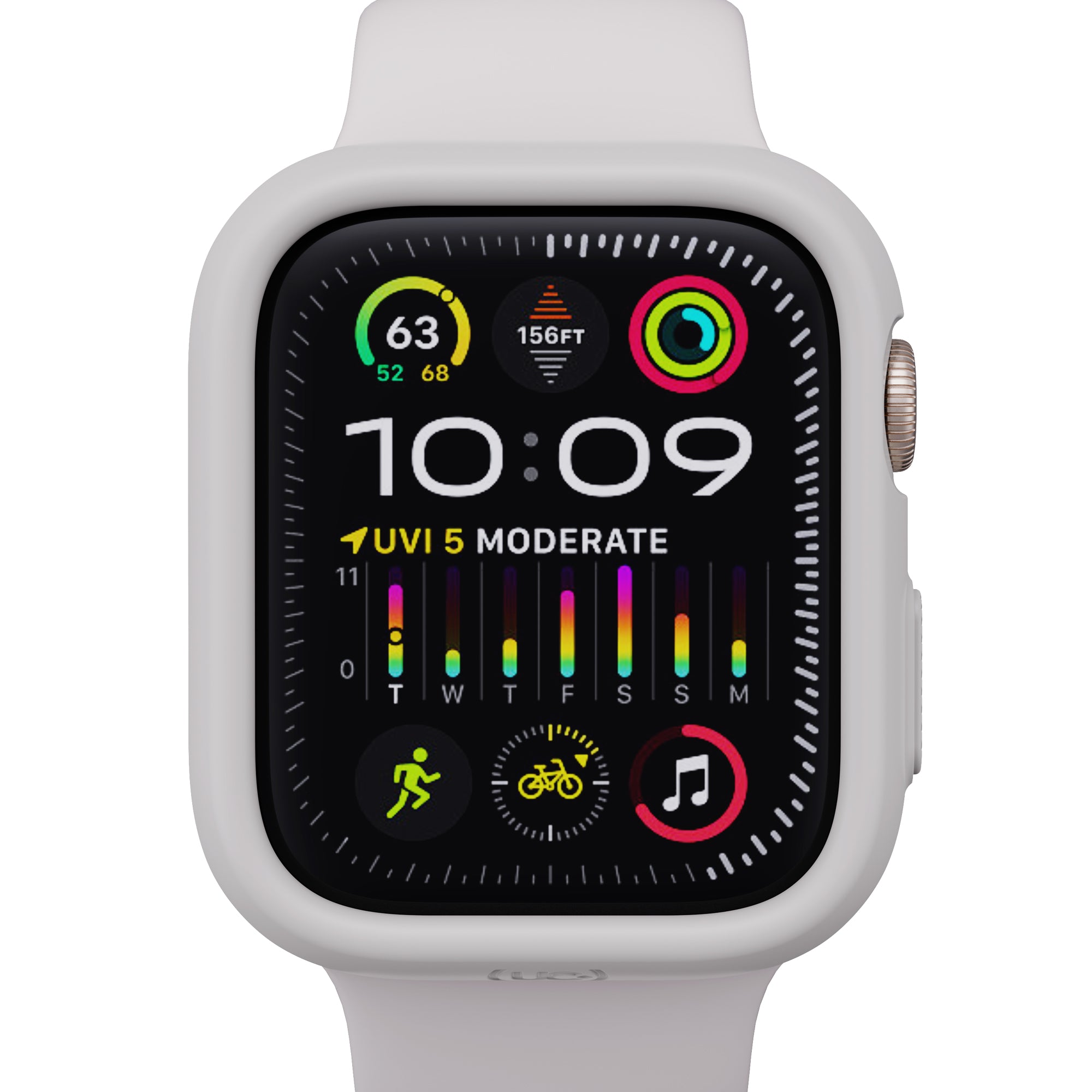 Fit-X Case Compatible with Apple Watch 45mm Series 9/8/7