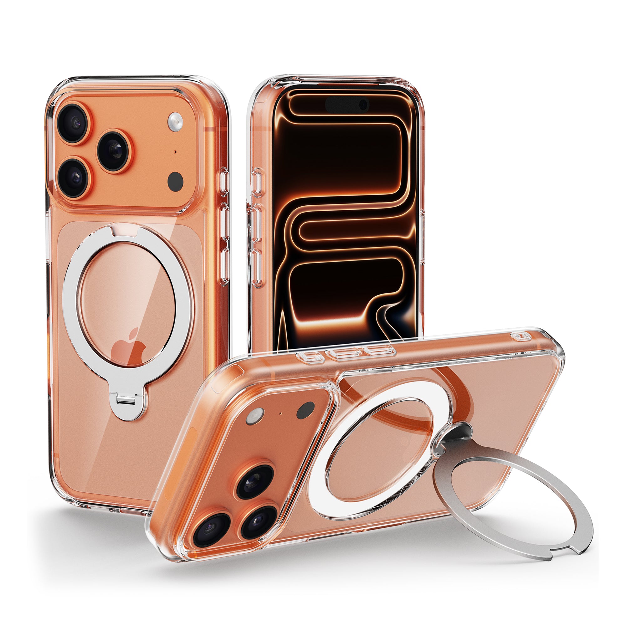 Flex Stand 360° Magnetic Kickstand Case for iPhone 17 Series