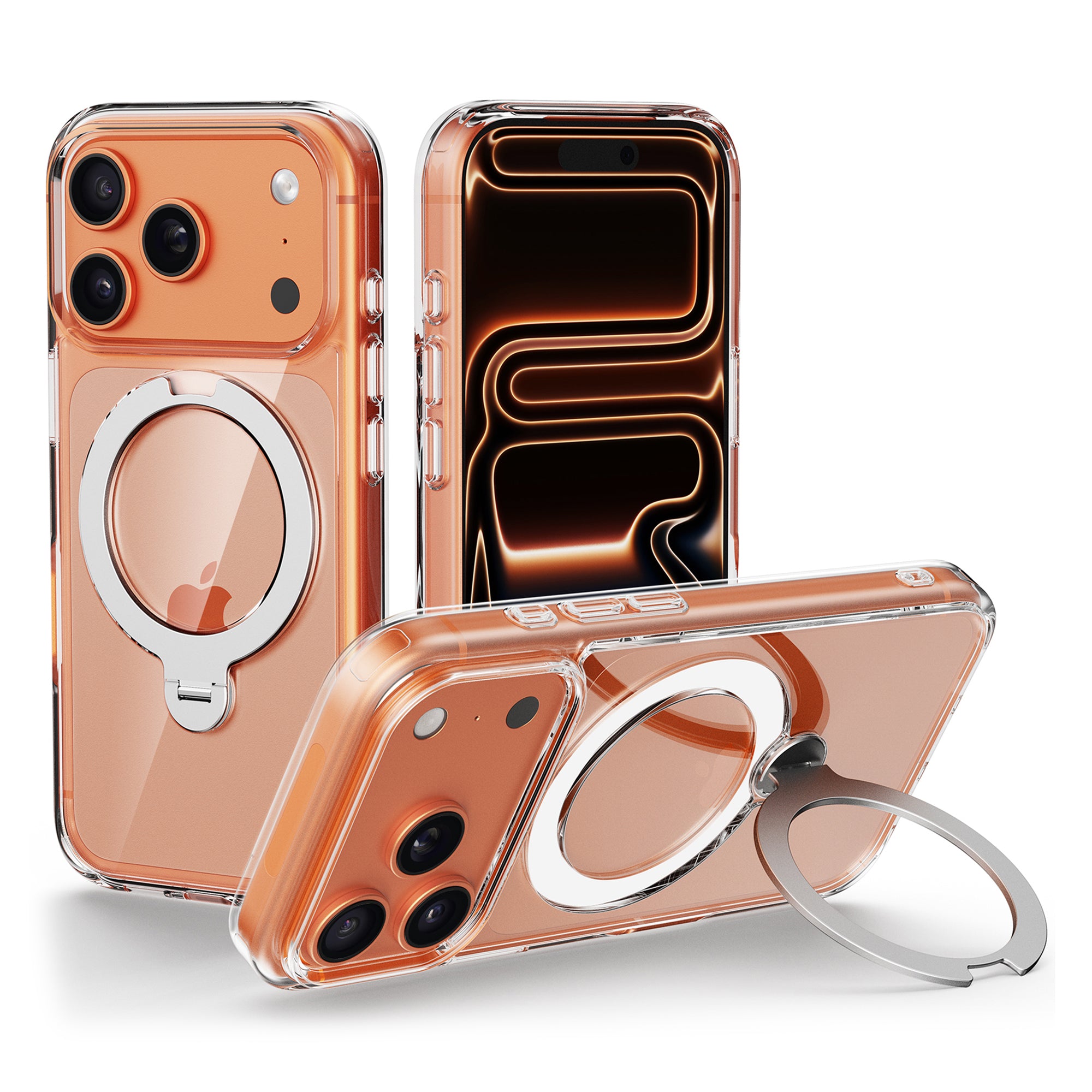 Flex Stand 360° Magnetic Kickstand Case for iPhone 17 Series