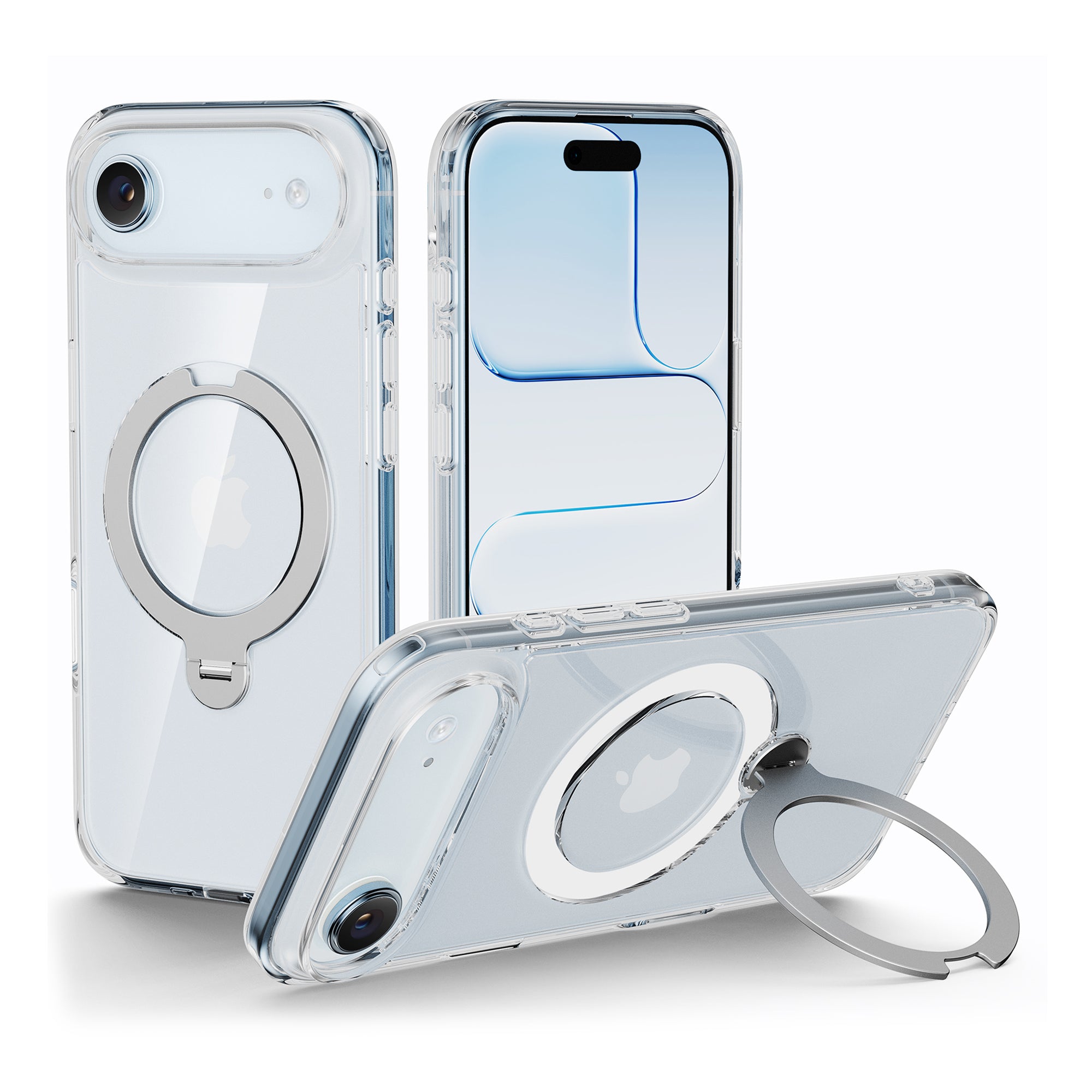 Flex Stand 360° Magnetic Kickstand Case for iPhone 17 Series