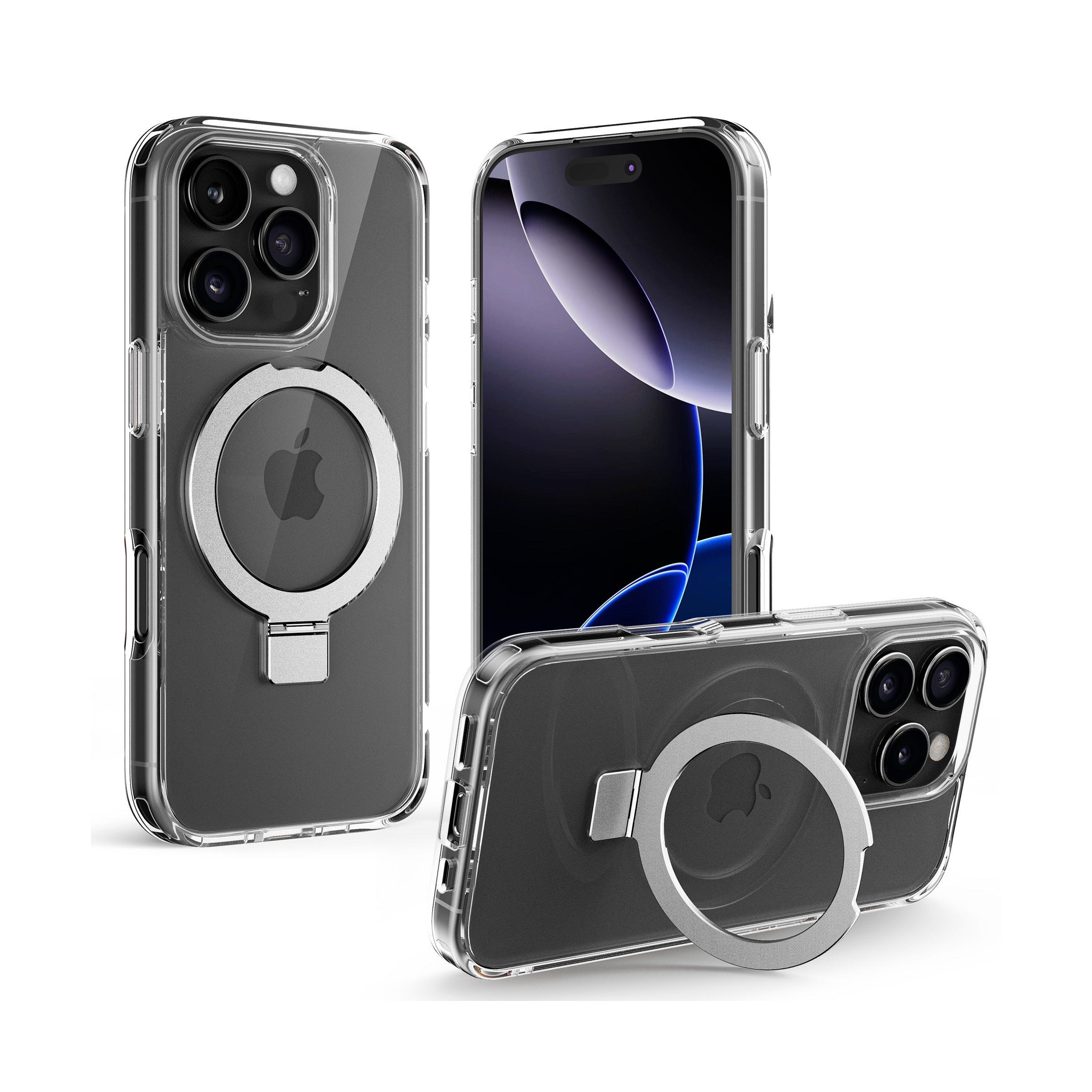 Flex Stand Magnetic Kickstand Case for iPhone 16 Series