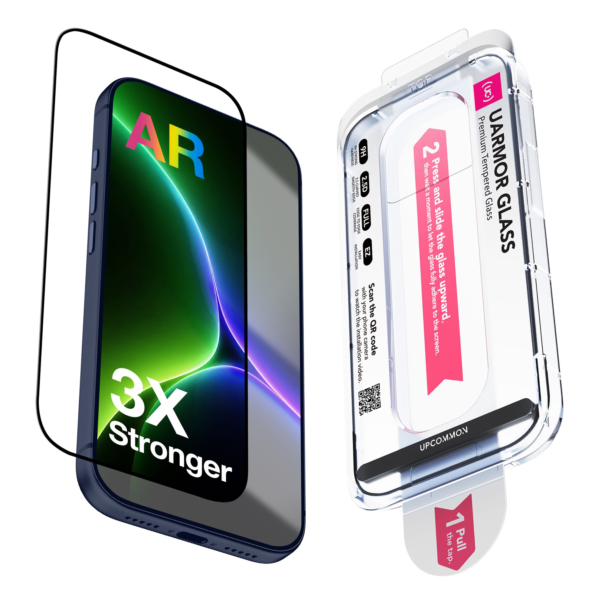 UARMOR Glass AR Screen Protector for iPhone 17 Series (2Pack)