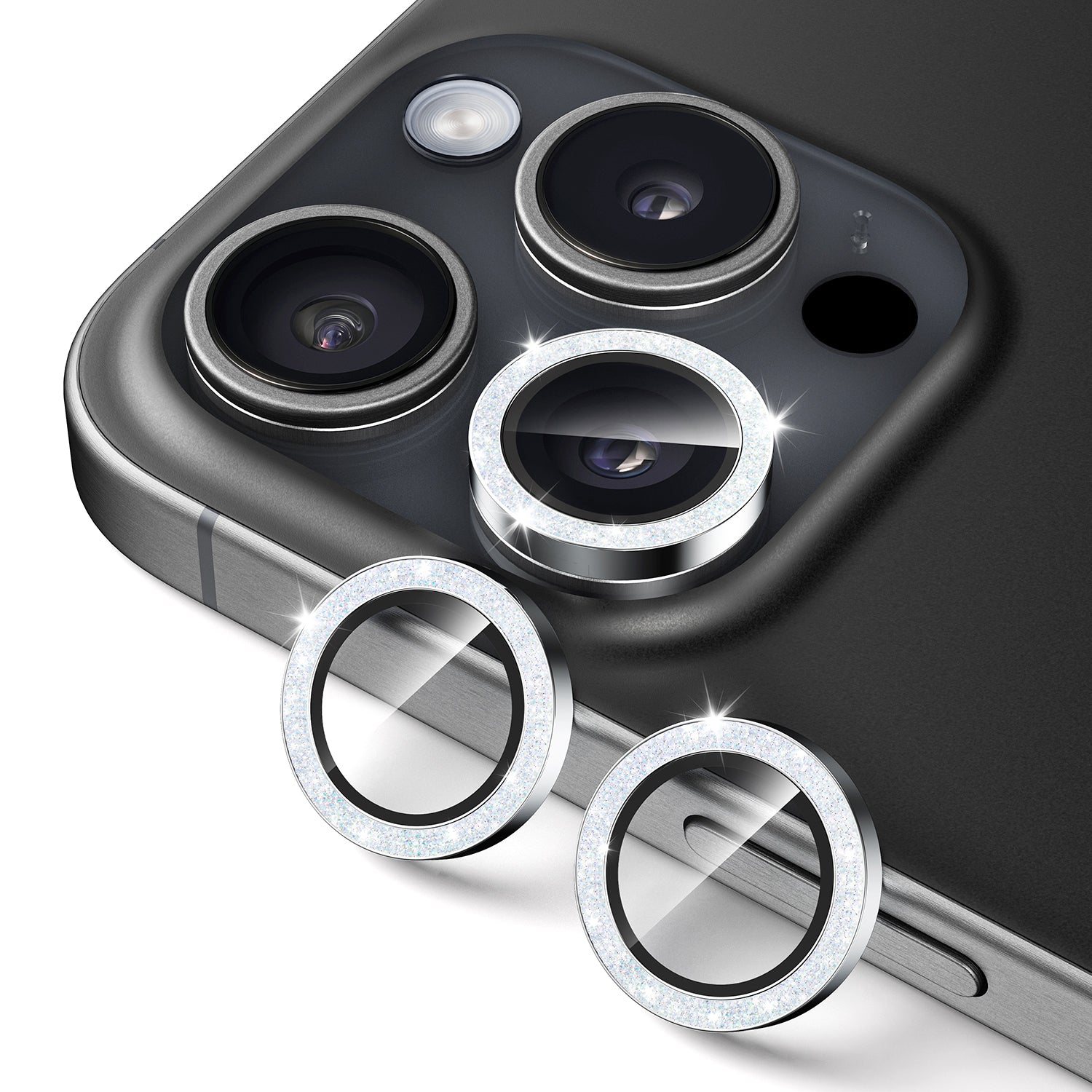 UARMOR Glass Lens Protector for iPhone 15 Pro & 15 Pro Max