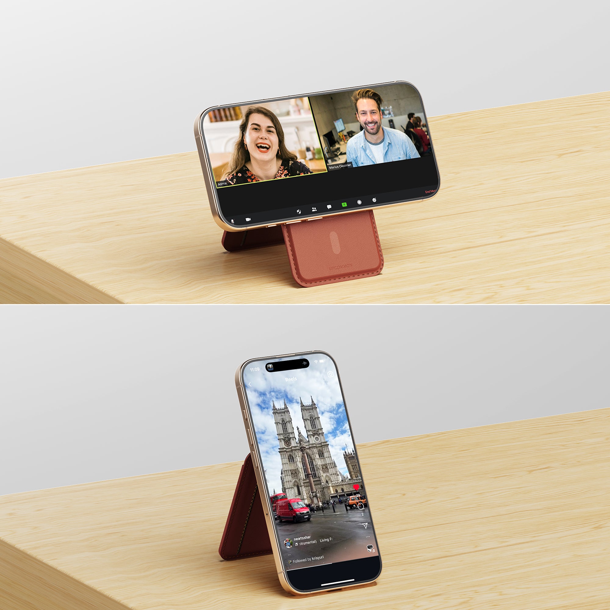 Enclave Wallet Stand Classic (5 Card Holder)