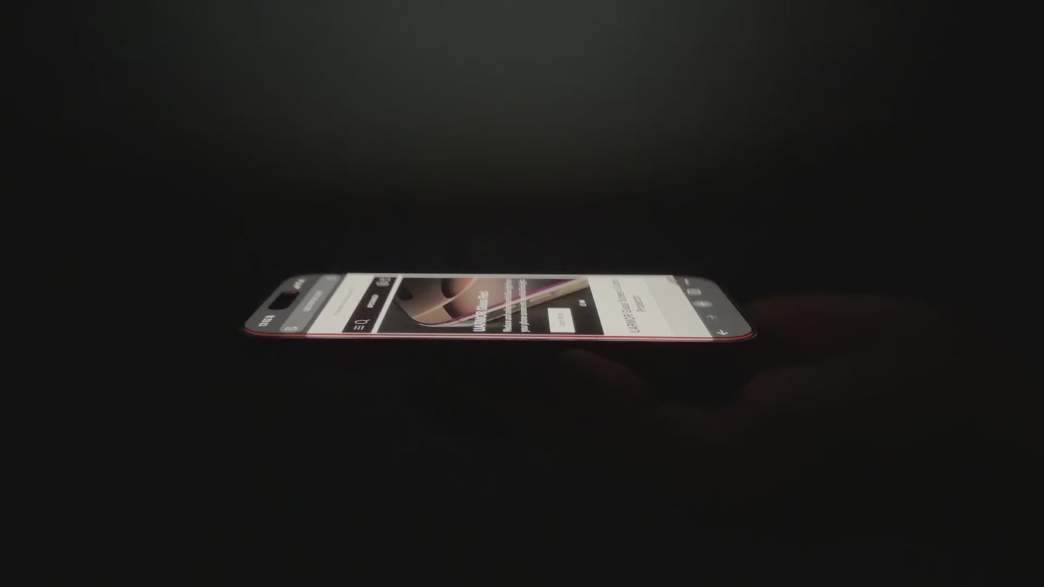 UARMOR Glass Red 3X stronger red light screen protector for iPhone 18 and iPhone 17 video