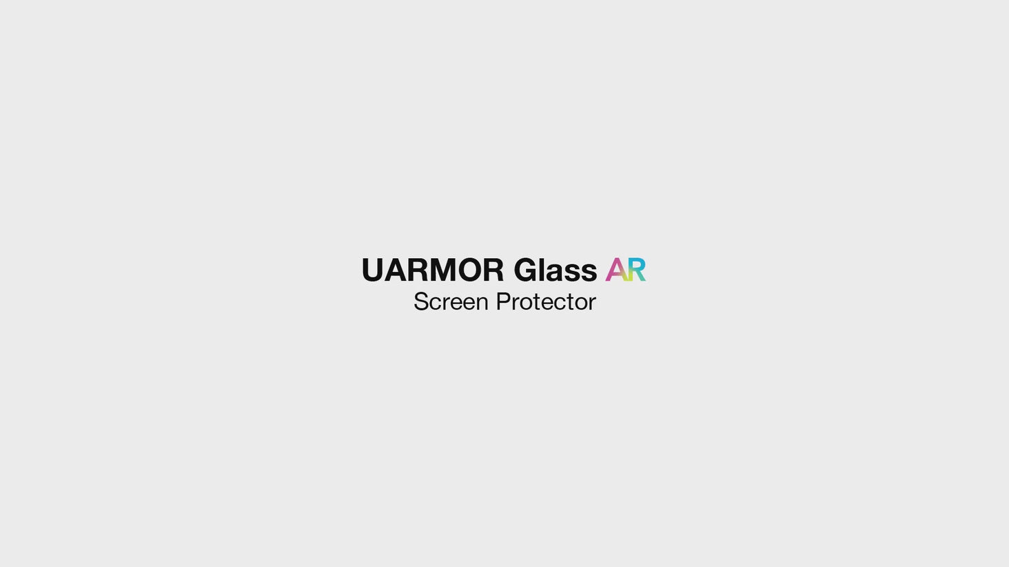 UARMOR Glass AR anti-reflective iPhone 18 Pro and 17 Pro screen protector intro video